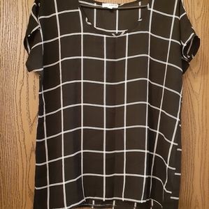 Black and White Shirt
